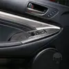Adecuado para Lexus 13-18 Rc Fibra de Carbono Reposabrazos de Puerta Panel Elevador de Ventanilla Modificación de Interior de Coche