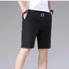 Shorts Deportivos Casuales de Secado Rápido Pierna Recta Holgados Marca de Moda Ins Playa Longitud Media Shorts de Verano para Hombre Delgados de Seda de Hielo