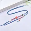 Cordón Ajustable para Colgante Tejido a Mano Cuerda para Collar de Cera de Abeja Esmeralda Cuerda para Collar de Colgante de Alta Calidad Cadena de Lana