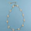 Collar con cadena para la cintura y tobillera, estilo coreano, de acero de titanio y moda transfronteriza europea y americana.