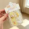 Faixa de cabelo de tricô floral com velcro para mulheres, presilha de franja floral doce, faixa de cabelo para arrumar o cabelo, acessório de cabelo estilo pastoral francês