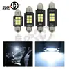Luz de teto LED para carro dupla ponta 3030 6SMD destaque de corrente constante canbus decodificação luz de leitura luz da placa de licença