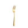 W Acero Inoxidable 304 Transfronterizo Engrosado Cuchillo, Tenedor y Cuchara para Comida Occidental Tenedor para Fruta Cuchillo Grueso para Bistec Cuchara Elegante para Postre