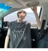 Camiseta sin mangas de letras de moda para hombre, Camiseta de algodón estilo americano de verano para pareja, Camiseta sin mangas casual holgada y versátil, Marca de moda