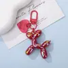 Chaveiro Cachorro de Balão Desenho Animado Pingente de Bolsa de Resina Gelatinosa Pequeno Presente Criativo Brinde Promocional Lote Misto Chaveiros