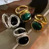 244 banho sem escolher uma série de anéis femininos atmosfera simples estilo INS textura temperamento estiloso moda L11/3