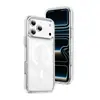 Adecuado para funda de teléfono iPhone 18 Pro Max, magnético transparente, Apple 17/16e, resistente a caídas y carcasa de teléfono anti-amarilleo