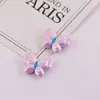 Contas Acrílicas Coloridas UV com Furo Médio e Design de Lábios, Cavalo de Balanço Desenho Borboleta para Artesanato com Cola de Creme Feito à Mão DIY