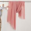 Exclusivamente para Ventas Transfronterizas|Bufanda Transpirable con Protección Solar y Tacto de Algodón y Lino|Bufanda Cómoda, Delgada, con Caída y Sin Diferencia de Color|Pedido Mínimo de Una Pieza