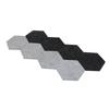 Posavasos de fieltro al por mayor transfronterizo, mantel individual aislante engrosado, absorbente, de color sólido, para vajilla, almohadilla aislante, posavasos de fieltro en caja