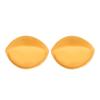 Almofada de peito de esponja tridimensional oval com desenho animado de oliva e goma dupla face, inserção de elevação de maiô, aumento de maciez