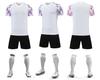 Traje de entrenamiento de competición de manga corta para niños, venta al por mayor rápida, nuevo, camiseta de fútbol, traje para hombres y mujeres, estampado transpirable