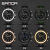 Sanda Reloj Electrónico Luminoso Multifuncional de Doble Pantalla Más Vendido Transfronterizo Impermeable para Deportes de Montañismo al Aire Libre para Hombre Dropshipping