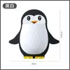 Suporte de Armazenamento de Pinguim Desenho Animado Organizador de Ferramentas de Maquiagem Quarto de Dormir Banheiro Armazenamento de Escova de Dentes Lado da Cama Montado na Parede para Celular