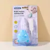 Aspirador Nasal Antirreflujo para Bebé, Herramienta de Limpieza para Congestión Nasal de Bebé, Set Combinado de Pinza y Aspirador para Mucosidad Nasal de Bebé