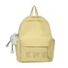 Mini Mochila Escolar Estudantil Estilo Floresta Cor Pura Simples Estilo Coreano Fresca e Doce Mochila Pequena Moderna Versátil Mochila Casual