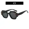 Óculos de Sol Redondos Kedun Color Block 2025 Novo Estilo de Rua Moda Óculos de Sol com Proteção UV para Mulheres com um Toque Sofisticado e Único