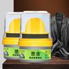 Cepillo de esponja para zapatos, pasta para betún para zapatos, descontaminación, abrillantador, mantenimiento del cuero, betún para zapatos, cepillo para zapatos, cepillo de esponja integrado para zapatos