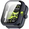Xuanyin es Adecuado para Haylou Watch 4/4S Funda Protectora PC + Película Templada Funda Protectora Integrada para Reloj