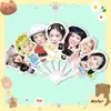 Itzy Hwang Yeji Shin Yuna 30% de descuento Abanico Plegable Abanico Merchandising de Apoyo para Conciertos Tiktok Mismo Estilo