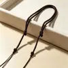Cuerda colgante semiacabada Tianzhu para el cuello, tejida a mano, para hombre y mujer, cuerda para collar, joyería, cuerda para colgante de jade