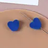 Contas de Pelúcia Coloridas em Formato de Coração Pequeno com Furo Reto de 11mm para Correntes de Celular, Pulseiras e Acessórios DIY para Mulheres