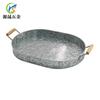 Plato de fruta europeo, bandeja para cerveza, plato decorativo de hierro, plato de comida occidental, plato de metal para tartas, plato de hierro galvanizado