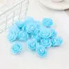 Flor de Espuma Artificial Duofu Flor Rosa Cabeza Hecha a Mano DIY Haciendo Cabeza de Flor Pequeña Fondo de Fotografía Accesorios de Flores Artificiales Materiales