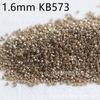 Cuentas Metálicas Electrochapadas Antiguas de 1.6 mm Hechas a Mano diy Pulsera de Cuentas Horquilla con Borla Bordada Francesa Material para Accesorios de Joyería