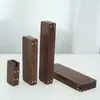Caja de Pintura de Madera Spot Estilo Ins para Niños Caja de Pintura de Madera 12 Compartimentos 24 Compartimentos Caja Paleta de Acuarela Caja de Madera para Pigmentos