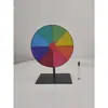 Rueda de la Fortuna para Transmisión en Vivo, Activity Prop de Enseñanza, Juego de Sorteo Borrable, Ruleta Pequeña de Escritorio