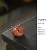 Incensário de cerâmica de argila roxa estilo chinês inspirado em Zen, decoração criativa de mesa para salas de chá, bandeja de incenso de animal de chá, queimador de incenso