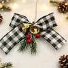Adorno de Lazo para Árbol de Navidad Lazo de Piña Accesorios de Decoración para Caja de Regalo de Navidad Adornos Navideños Transfronterizos