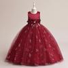 2026 Roupas Infantis Fotografia Roupa Vestido Sem Manga Saia de Tela Vestido de Bebê Vestido Infantil