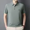 Camiseta de Manga Corta de Nuevo Estilo Verano 2026 en 9 Colores con Panel Frontal de Bloque de Color, Hecha de Tejido Waffle Elástico