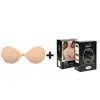 Almohadillas para Sujetador Push-Up de Copa Redonda para Mujer, Protectores de Pezón Sin Costuras Invisibles Anti-Exposición para Vestidos de Novia, Venta Directa de Sujetador Anti-Caída para Busto Grande