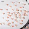 Decorações de Arte para Unhas de Rosa e Camélia Tridimensionais Esculpidas Suaves Acessórios Artesanais DIY Decoração de Unhas Flores de Resina Venda por Atacado