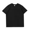 Camiseta Cultural de Algodão de Manga Curta Uniforme de Grupo Cor Sólida Gola Redonda Atacado com Estampa de Logotipo Casual Moderna Uso Diário