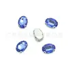 Brocas de Garra de Vidro Cristal 6x8 Formato Oval Brocas de Garra Costuradas à Mão Formato D para Sapatos Bolsas Chapéus Vestidos de Noiva Acessórios de Vestuário Joias DIY