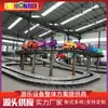 Carro de escalada infantil, montanha-russa pequena, trem de trilhos, montanha-russa familiar, equipamento de diversão mini shuttle