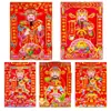 "Fu" carácter adhesivo para puerta, decoración de Año Nuevo, adhesivo 3D, suministros para el Festival de Primavera, decoración de ventana, adhesivo de pared, adhesivo de papel de oro con carácter "Primavera"