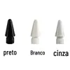 Adequado para Pontas de Caneta Apple Pencil 1ª, 2ª, 3ª e 4ª Geração, Caneta Stylus para iPad, Pontas de Reposição para Caneta Capacitiva Apple