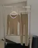9896 Traje Térmico de Lana de Oveja Ropa de Otoño para Mujer y Pantalones Largos Ropa Interior Térmica Sin Costuras Alta Elasticidad Camiseta Base para Estudiante