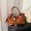 Bolso Nicho Estilo Coreano para Mujer 2026 Nuevo Invierno Gran Capacidad Bolso Cruzado Exquisito Súper Popular Versátil Bolso de Hombro Tote