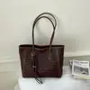 Bolso Casual Transfronterizo para Viajes Diarios Mujer Gran Capacidad 2026 Nuevo Otoño Versátil Retro Bolso de Hombro Único Bolso Tote de Moda