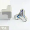Protetor de canto anti-colisão de silicone para bebê, canto de segurança anti-colisão para crianças, canto de proteção anti-colisão, protetor de canto em forma de T para canto de mesa