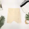 Shorts de segurança para maternidade de cintura alta personalizados com entrepernas, calça de algodão, suporte de cintura alta e elástico para modelagem corporal, shorts de maternidade para levantar a barriga e os glúteos