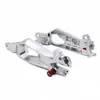 Adecuado para Jikel Ae4Se Ae5 Motocicleta Eléctrica Auto-Modificada Eléctrica Horquilla Trasera Plana Brazos Basculantes Traseros Reforzados de Aleación de Aluminio CNC Accesorios
