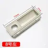 Manija de archivador de hojalata manija de gabinete de documentos manija de aleación de aluminio manija de plástico tirador de cajón de casillero de acero accesorios