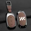 Adecuado para Cubierta de Llave de Coche Zhiji Ls6, 26 Modelos de Ls6 Anti-Caídas, Llavero Anti-Pérdida, Estuche Protector de Metal para Mando a Distancia, Diseño Simple
